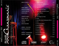 Titelliste der Konzert-CD